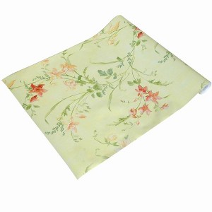Slickblue Flower Toss Peel and Stick Wallpaper - Vibrant Floral Vinyl, 45 Sq Ft, Removable and Repositionable - 1 of 3