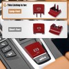 Unique Bargains Long Feet P Button Cover for BMW F01 F02 F12 F10 F07 F25 F26 61312822518 - 3 of 4