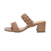 CUSHIONAIRE Women's Onyx braided Heel Sandal +Memory Foam, Wide Widths Available - 2 of 4