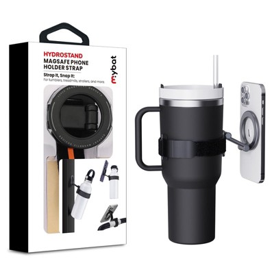 MyBat HydroStand MagSafe Phone Holder Strap - Black