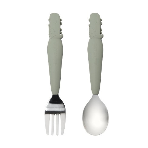 Olababy Training Fork and Spoon Set