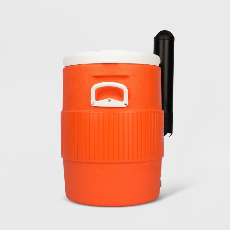 Igloo 10 gal Seat Top Water Jug with Cup Dispenser - Orange, 5 of 13
