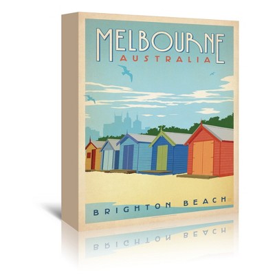 Melbourne by Anderson Design Group Wrapped Canvas - Americanflat - 5" x 7"