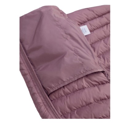 Rokka&Rolla Women's Ultra-Light Real Down Packable Puffer Jacket-Nostalgia Rose, size XX Large — фото 7
