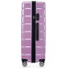 Whisen 3 Piece Hardshell Luggage Set, ABS+PC Suitcase with Spinner Wheels (20/24/28 Inch) - 4 of 4