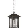Cedar Point 1-Light Palladian Bronze Outdoor Hanging Lantern - 2 of 4