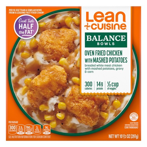 Lean Cuisine Balance Bowls Frozen Oven Fried Chicken With Mashed Potatoes -  10.5oz : Target