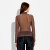 Women's Slim Fit Long Sleeve Mock Turtleneck T-Shirt - Wild Fable™ - 3 of 4