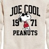 Boys' - Peanuts - Joe Cool Graphic Long Sleeve Fleece Sweatshirt - 2 of 4