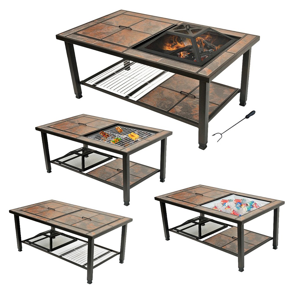Ean 6943101238603 Fire Bowl Leisurelife 4 In 1 Rectangular