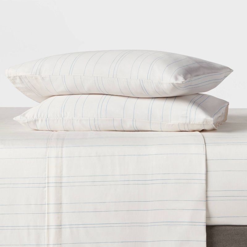Cotton Blend Sateen Sheet Set - Room Essentials™, 3 of 6