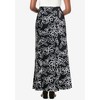 Jessica London Women's Plus Size Stretch Knit Maxi Skirt - 3 of 4