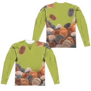 Men's Star Trek Tribble Trek (Frontback Print) Long Sleeve Costume T-Shirt - 1 of 4