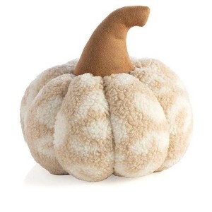 Shiraleah Medium Leopard Print Boucle Pumpkin Pillow - 1 of 4