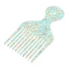 Unique Bargains Plastic Wide Tooth Hair Pick Comb 4.8" - 3 of 4