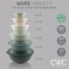 COOK WITH COLOR Mixing Bowls with Lids 12 Piece Set SAGE - 3 of 3