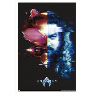 Trends International DC Comics Movie Aquaman and the Lost Kingdom - Faceoff Framed Wall Poster Prints - 1 of 4