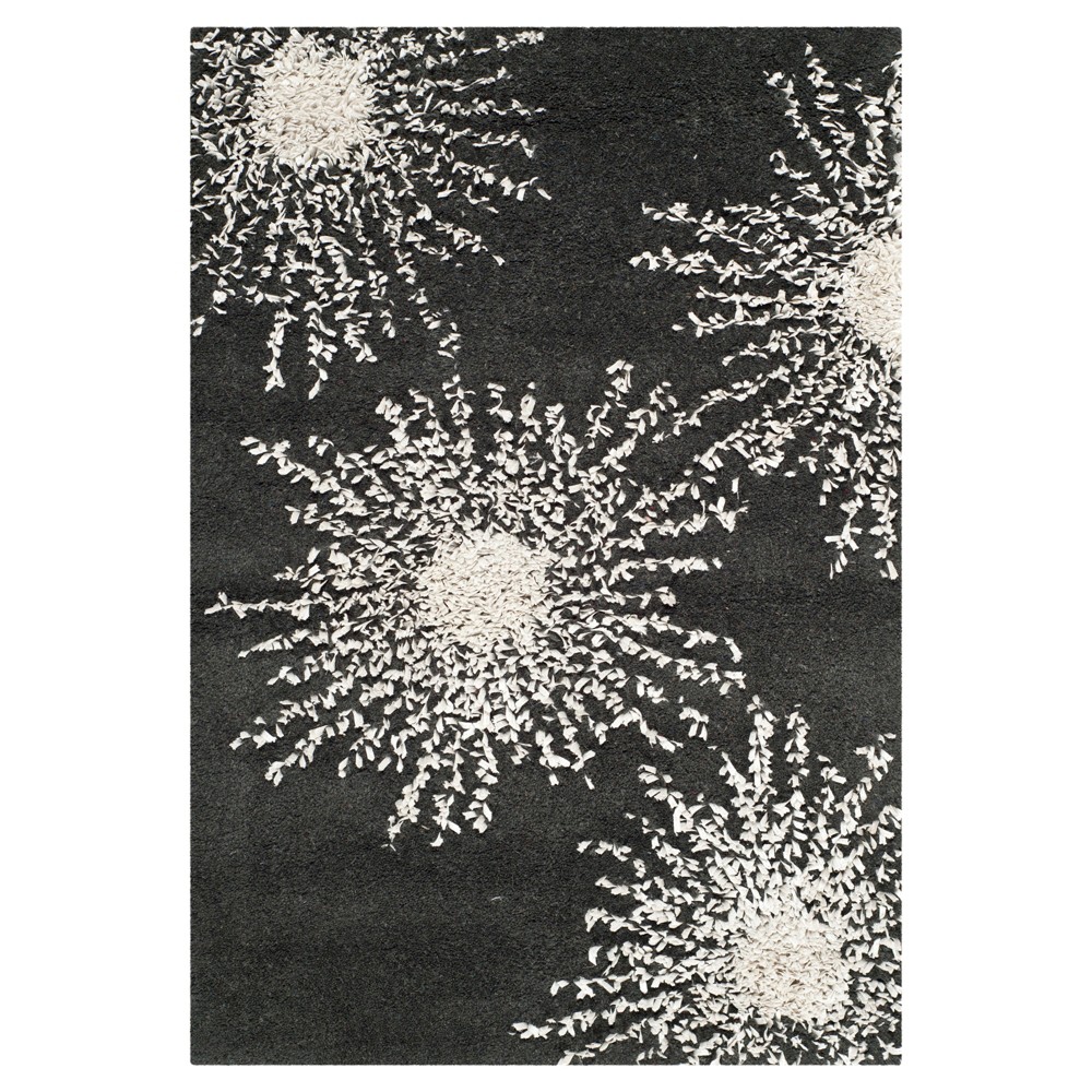 Amsterdam Accent Rug - Charcoal/Ivory (2'x3') - Safavieh