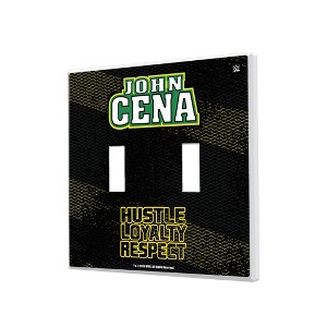 WWE Legends Steel Hidden-Screw Light Switch Plate for Double Toggle - 1 of 4