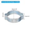 Unique Bargains Galvanized Steel Fluid Systems Fuel Petrol O Double Ear Hose Clamps 50 Pcs - 2 of 4