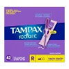 Tampax Radiant Tampons Regular Absorbency - Unscented - 2 of 4