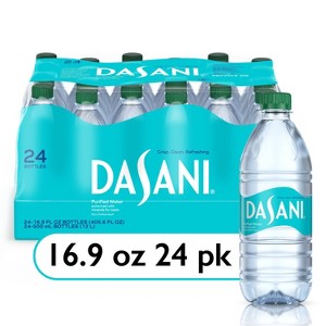 Dasani Purified Water - 24pk/16.9 fl oz Bottles - 1 of 4
