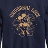Boys' - Disney - Universal Love Graphic Long Sleeve Fleece Sweatshirt - 2 of 4