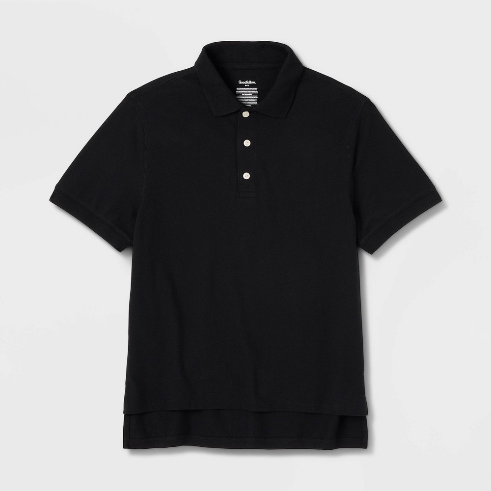 Black polo shirt target online