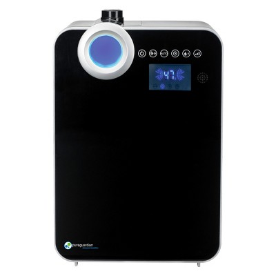 Black Ultrasonic Warm and Cool Mist Humidifier with Digital Display