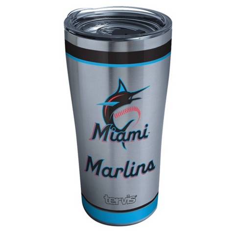 Mlb Miami Marlins Baseball Glass Framed Panel : Target