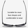 Attop Classic retro polarized black sunglasses suitable for fishing, driving, hiking - 4 of 4