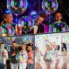 10Pack Light Up Led Balloons with String Lights No Batteries Included Inflated Size 14 Inch Transparent Bobo Balloons Warm/Cool Glow Bubble Balloons - 4 of 4