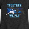 Girls' - How to Train Your Dragon - Together We Fly Fitted Short Sleeve Graphic T-Shirt - 2 of 4