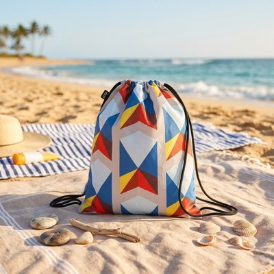 LOQI Geometric Triangle Backpack — фото 3