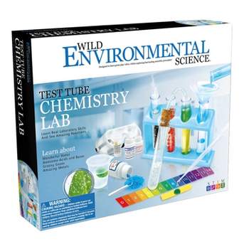 WILD! Environmental Science Test Tube Chemistry Lab Kit