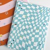 Callie Danielle Spiral Notebook College Rule Blue Groovy Checkered - 3 of 4