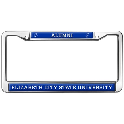 Elizabeth City State University Alumni Full Size Standard License Plate Metal Frame