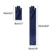 INSPIRE CHIC Women's Velvet Elbow Length Full Finger Gloves - 2 of 4