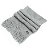 Mio Marino | Wide Knit Ribbed Scarf - 3 of 4