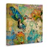 Stupell Industries Boho Hummingbird Pattern, 30" x 30" - 3 of 4