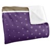 Whittier College Logo Dots Silky Touch Blanket White 50x60 - 3 of 4
