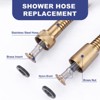 WOWOW 63 in. Stainless Steel Replacement Shower Hose in Chrome - 3 of 4