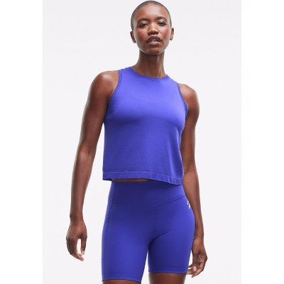 Peloton Women's Seamless Muscle Tank, Royal Blue