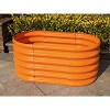 Cesicia 3.3x2x1.5 ft Raised Garden Beds Outdoor (3-Pack) for Planting Vegetables, Flowers, Fruits Orange - 3 of 4