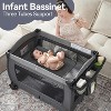 MYKKO 1-Second Setup 3-in-1 Playard for Babies - Heavy-Duty Steel Frame for Safe Sleep Space, Portable Crib with Zip Door - 2 of 4