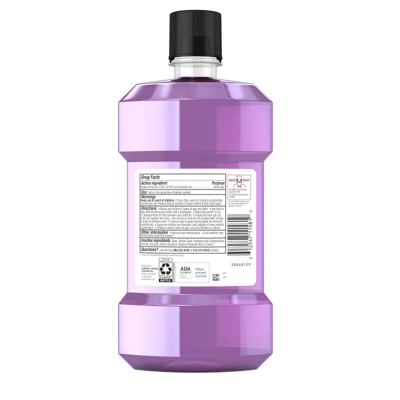 Listerine Smart Rinse Mouthwash Berry Splash - 16.9 fl oz, 3 of 10