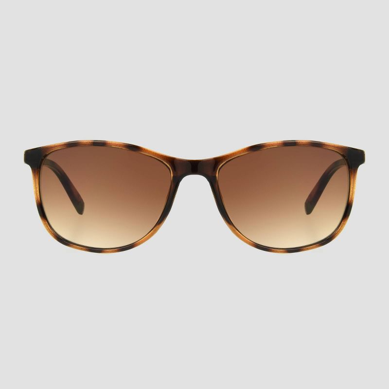 Women&#39;s Tortoise Shell Print Surf Shade Sunglasses - Universal Thread&#8482; Brown, 1 of 4