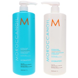 Moroccanoil Hydrating Shampoo 33.8 oz & Hydrating Conditioner 33.8 oz Combo Pack - 1 of 4