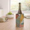 Little Arrow Design Co modern triangle mosaic multi Wine Chiller - Deny Designs - 2 of 2