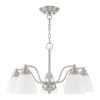 Livex Lighting Somerville 5 - Light Chandelier in  Brushed Nickel - 2 of 4